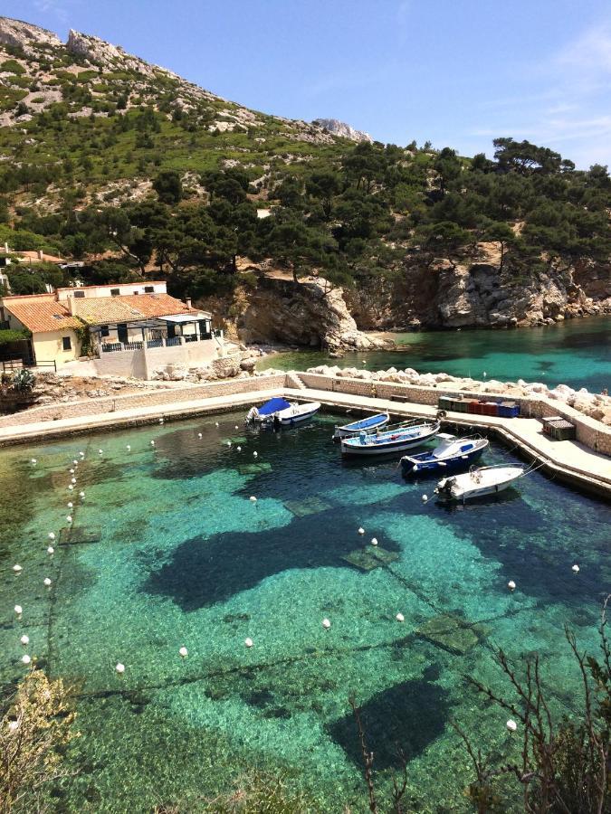 Le Sept Charmant Studio Aux Portes Des Calanques Cassis Exterior foto