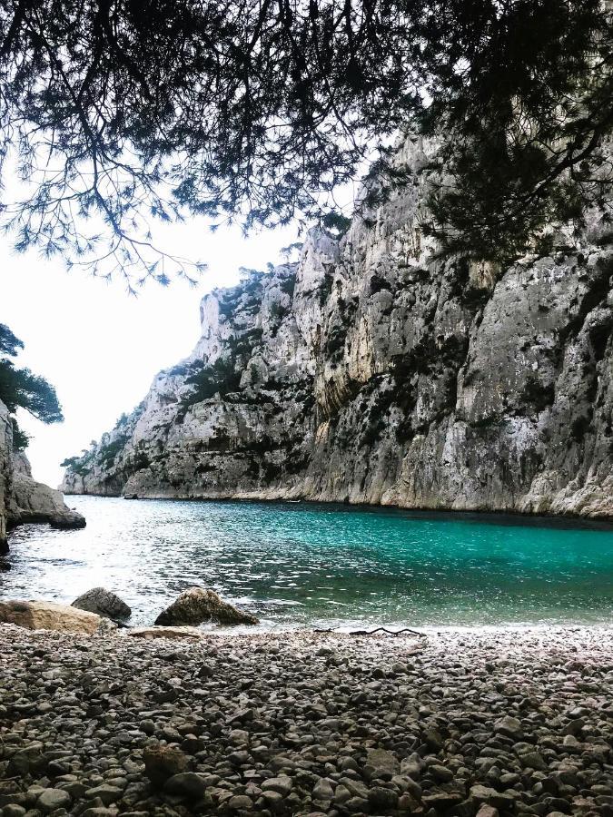 Le Sept Charmant Studio Aux Portes Des Calanques Cassis Exterior foto